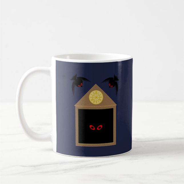 Mug Un manque de générosité de Ravens Halloween (Gauche)