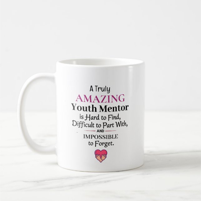 Mug Un mentor de jeunesse vraiment incroyable (Gauche)