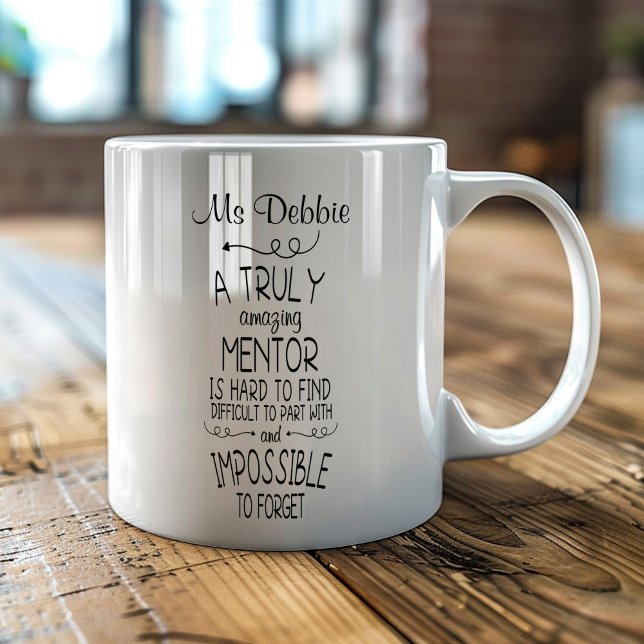 Mug Un Mentor Vraiment Exceptionnel est Dur à Trouver (Créateur téléchargé)