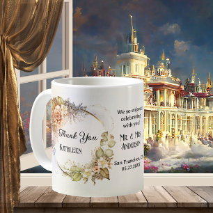 Mug Un Merci Mariage personnalisé qui privilégie