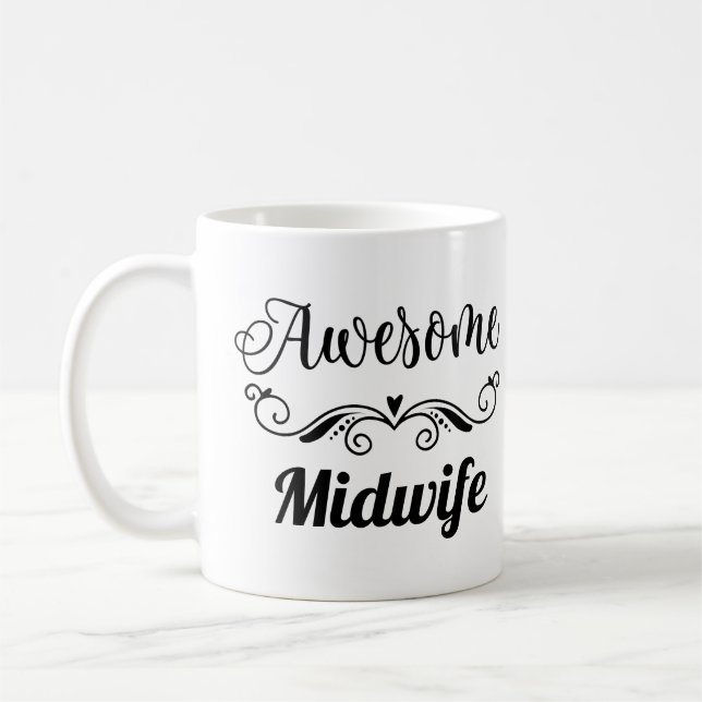 Mug Un merveilleux cadeau de la sage-femme pour Doula (Gauche)