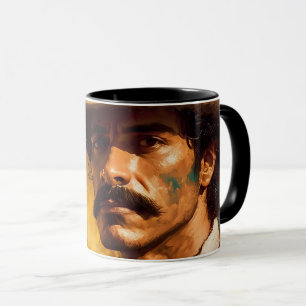 Mug Un Mexicain casquette brillant grave moustache