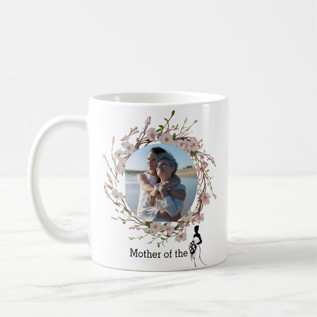 Mug Un moment de fierté pour maman : Mère de la mariée (Gauche)