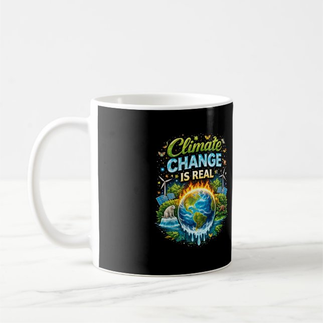 Mug Un monde qui se réchauffe (Gauche)