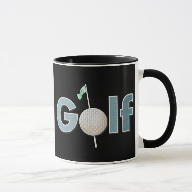 Mug Un mot : Golf (Droite)