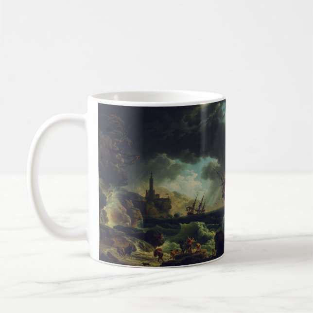 Mug Un naufrage dans des mers orageuses par Claude-Jos (Gauche)