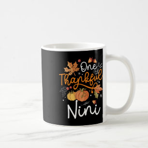 Mug Un Nini reconnaissant Joyeux jour de Thanksgiving
