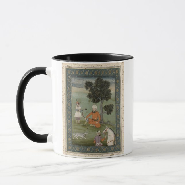 Mug Un noble Transport-Oxonian assis sous un arbre, (Gauche)