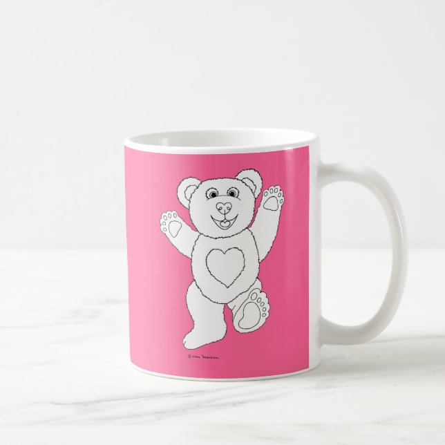Mug Un nounours chanceux (Droite)