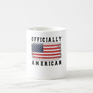 Mug Un nouveau cadeau citoyen américain à la citoyenne