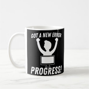 Mug Un Nouveau Codage De Programmateur De Progrès D'Er