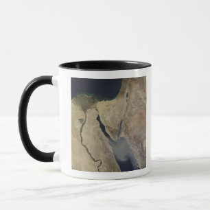 Mug Un nuage de poussière bronzée d'Arabie Saoudite