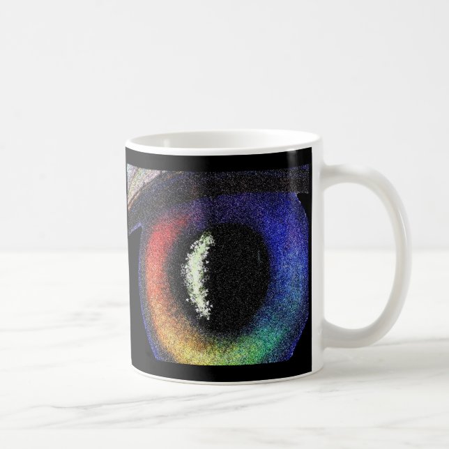 Mug Un oeil sur une coupe de café pleine de thé ? (Droite)