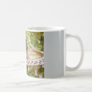 Mug Un Oiseau Dans La Boue De Bain