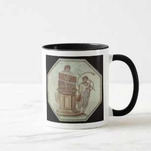 Mug Un organiste et un joueur de klaxon amusent