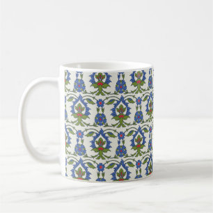 Mug Un ornement traditionnel arabe sans couture. Turc,