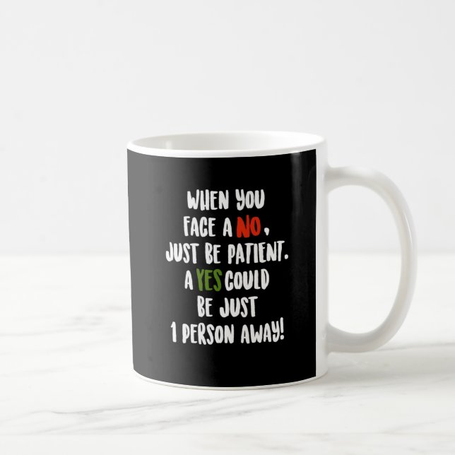 Mug Un Oui pourrait être à seulement 1 personne! (Droite)