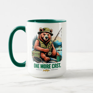 Mug Un Ours de Pêche de Plus de Lance