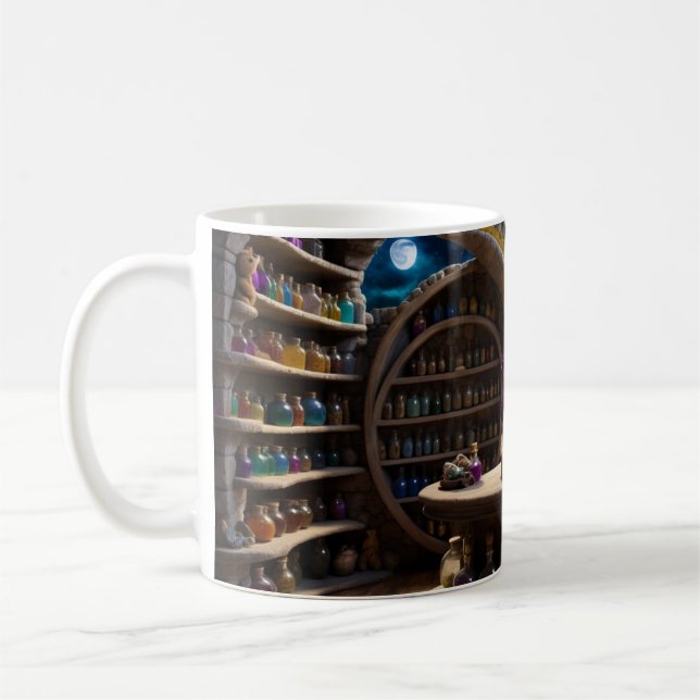 Mug Un ours et son étude magique (Gauche)