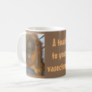 Mug Un pain grillé à votre vasectomie