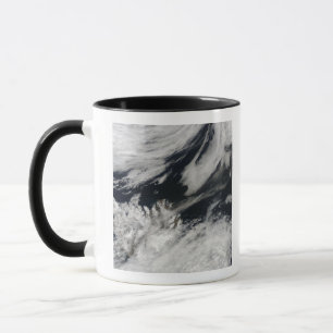 Mug Un panache gris pâle souffle du sommet