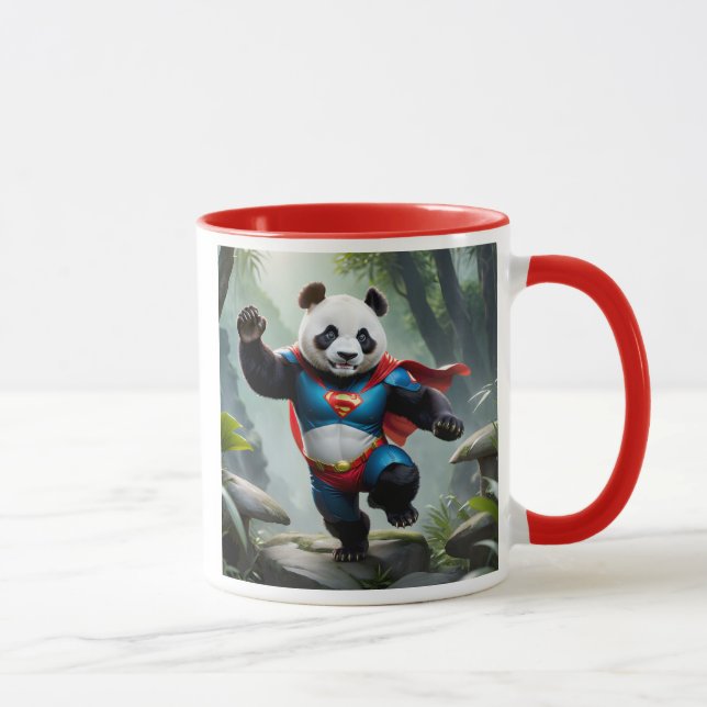 Mug Un panda héro courageux. (Droite)