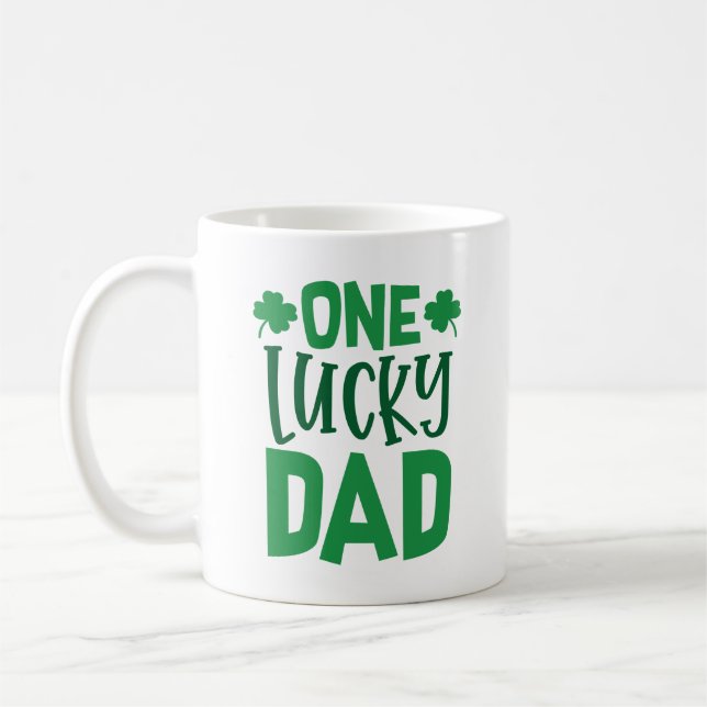 Mug Un papa chanceux (Gauche)