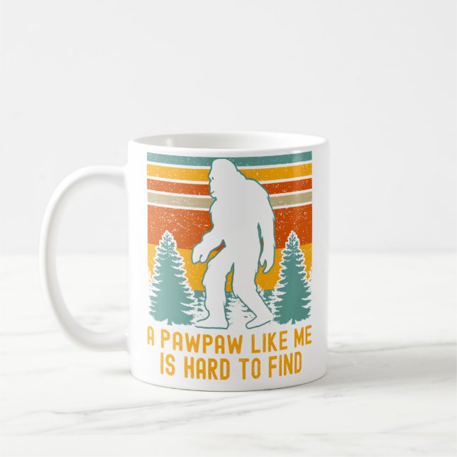 Mug Un papa comme moi est difficile à trouver Bigfoot  (Gauche)