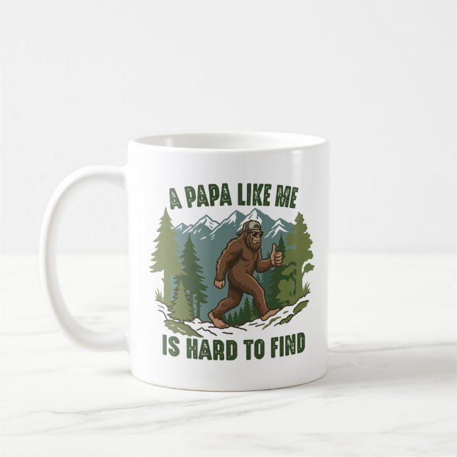 Mug Un papa comme moi est difficile à trouver drôle Bi (Gauche)