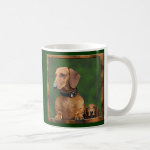 Mug Un papa de teckel et son garçon