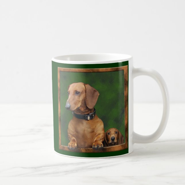 Mug Un papa de teckel et son garçon (Droite)