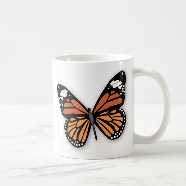 Mug Un papillon de monarque à bijoux (Droite)