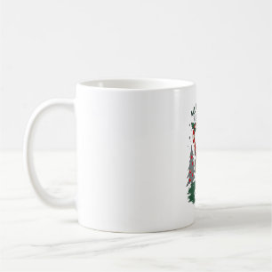 Mug Un paresseux pour Noël. Mignon, paresseux de Noël