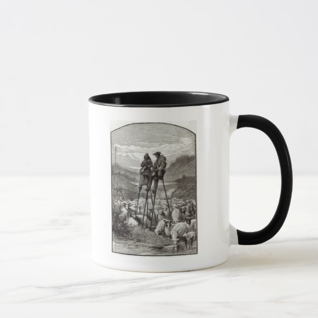 Mug Un pastoral dans les Landes (Droite)
