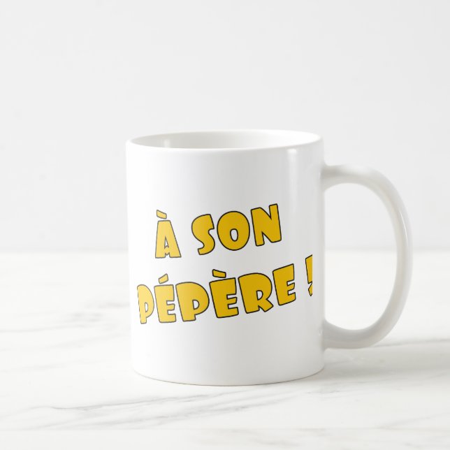 Mug Un pépère de fils ! (Droite)