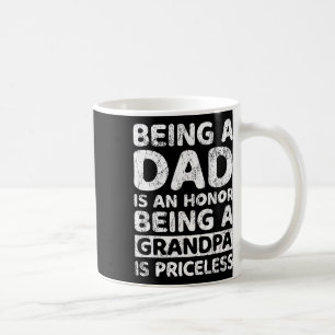 Mug Un Père Est Un Honneur Être Un Grand-Père Est Ines