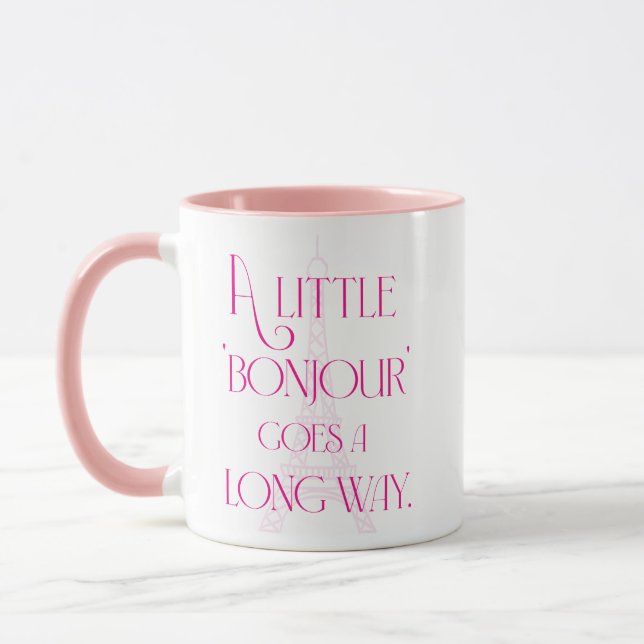 Mug Un petit bonjour va loin (Gauche)