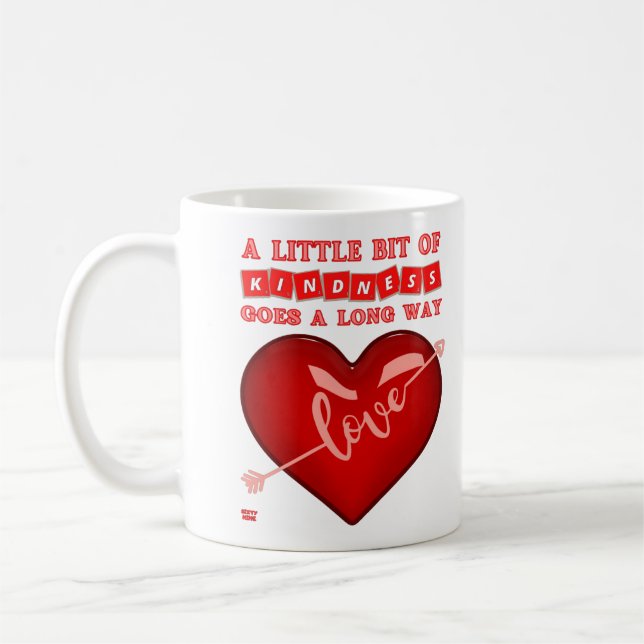 Mug "UN PETIT PEU DE GENTILLESSE..." citation inspiran (Gauche)