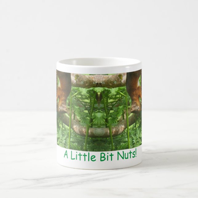 Mug "Un Petit Peu De Noix", Des Écureuils Rouges À L'A (Centre)