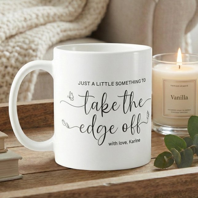 Mug Un Petit Quelque Chose pour Atténuer le Bord (Créateur téléchargé)