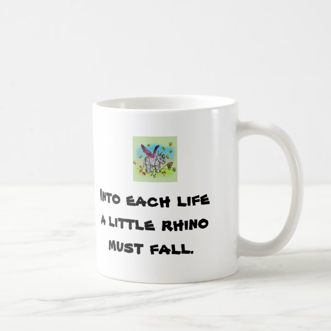 Mug Un petit rhino (Droite)