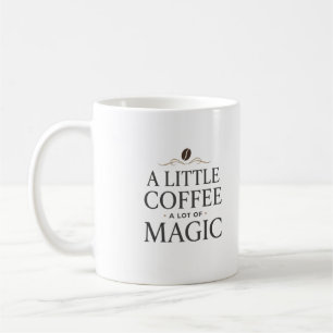 Mug Un peu de café Beaucoup de magie Café élégant Amou