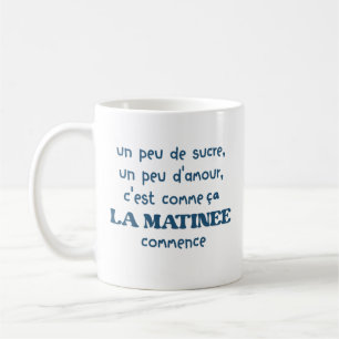Mug un peu de sucre un peu d'amour c'est comme