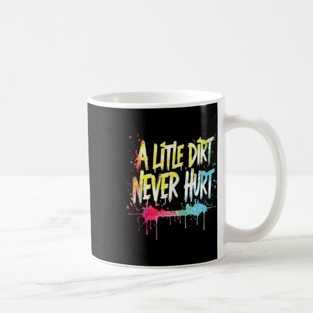 Mug Un peu de terre n'a jamais fait de mal V1 Mudder T (Droite)