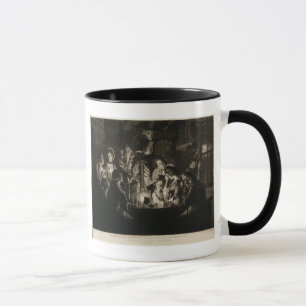 Mug Un philosophe Shewing une expérience sur l'air Pu