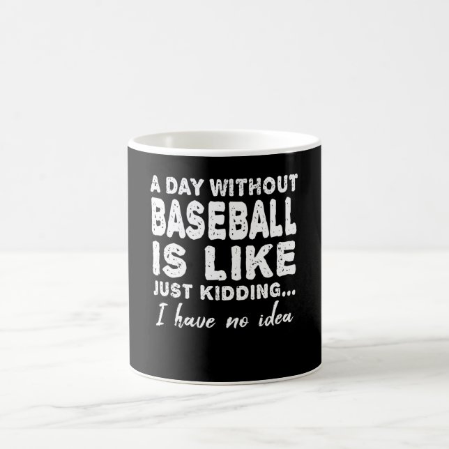 Mug Un Pitcher Joueur De Baseball Dit Un Cadeau (Centre)