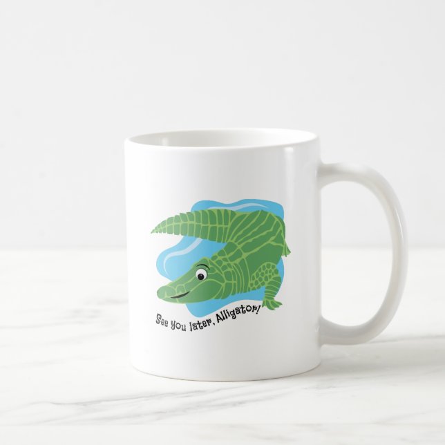 Mug Un plus défunt alligator (Droite)