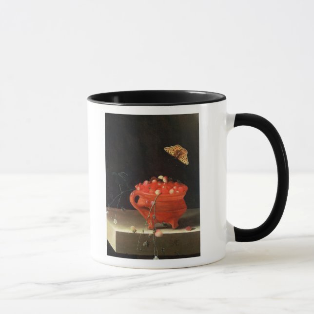Mug Un pot de fraisiers communs (Droite)