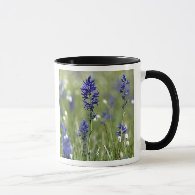 Mug Un pré montagneux de fleurs sauvages dont (Droite)