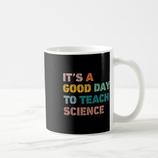 Mug Un Professeur De Sciences Donne Un Bon Jour À L'En (Droite)